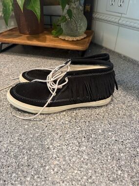Converse Chuck Taylor All Star Womens 9 Shoes Moccasins Black Suede Sneakers